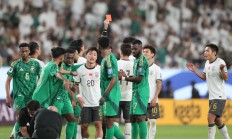 欧宝体育下载:林良铭“染红” 10人国足世预赛客场0:1不敌沙特队